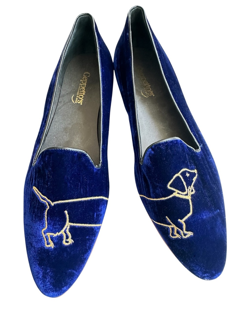 Geppetto’s Velvet Dachshund Flats 11